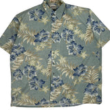 Tall Campia Moda Floral Hawaiian Shirt - XL Multicoloured Cotton