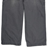 Carhartt Carpenter Trousers - 34W 32L Grey Cotton