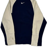 Nike Track Jacket - Small Blue Cotton