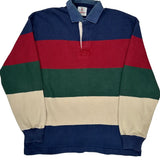 Barbarian Striped Rugby Shirt - 2XL Multicoloured Cotton
