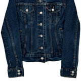 Made In USA Levis Denim Jacket - Small Dark Wash Cotton
