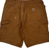 Gravel Gear Carpenter Shorts - 34W 10L Brown Cotton