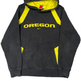 Oregon Nike College Hoodie - Medium Black Cotton