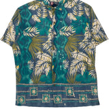 Chaps Ralph Lauren Floral Hawaiian Shirt - XL Multicoloured Cotton