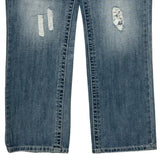 Hip Hop Decree Slim Jeans - 34W 31L Blue Cotton