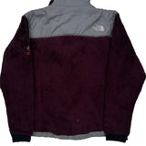 Denali The North Face Fleece Jacket - Medium Burgundy Polyester