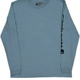 Carhartt Long Sleeve T-Shirt - Medium Blue Cotton