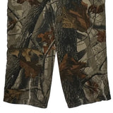 Age 12 Realtree Overalls - Large Camo Cotton Blend