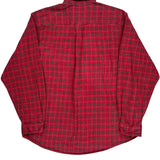 Carhartt Checked Flannel Shirt - XL Red Cotton