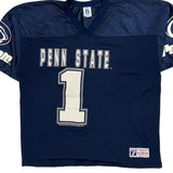Penn State Logo 7 Football Jersey - XL Navy Polyester
