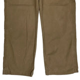 Carhartt Double Knee Carpenter Pants - 34W 30L Khaki Cotton