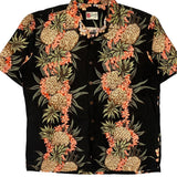 Hilo Hattie Floral Hawaiian Shirt - Large Multicoloured Cotton