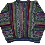 Croft & Barrow Striped Sweater - XL Multicoloured Cotton Blend