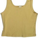 Nike Tank Top - Medium Yellow Cotton