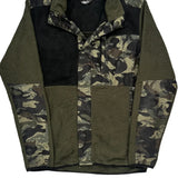 Age 18-20 The North Face Camo Denali Fleece Jacket - 2XL Green Polyester