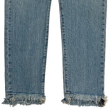 501 Levis Skinny Jeans - 28W US 4 Blue Cotton