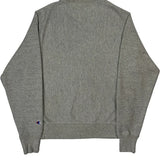 Reverse Weave Champion Sweatshirt - Small Grey Cotton