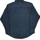 Lee Checked Shirt - Large Blue Cotton