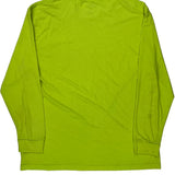 Dickies Long Sleeve T-Shirt - XL Yellow Polyester Blend