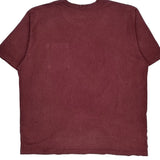 Carhartt T-Shirt - 2XL Burgundy Cotton