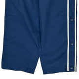 Speedo Track Pants - Small Blue Nylon