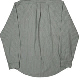 Ralph Lauren Striped Shirt - Large Green Cotton