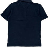 Age 8-10 Tommy Hilfiger Spellout Polo Shirt - Small Red Cotton