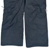 The North Face Cargo Ski Pants - Small Gray Nylon