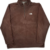 The North Face Fleece - 2XL Brown Polyester