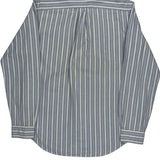 Ralph Lauren Striped Shirt - Medium Blue Cotton
