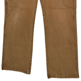 Dickies Double Knee Carpenter Trousers - 36W 31L Brown Cotton