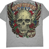 Bike Week 2017 Unbranded Graphic T-Shirt - XL Multicoloured Cotton