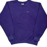 Nike Sweatshirt - Medium Purple Cotton