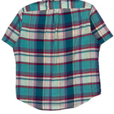 Authentic Indian Madras Ralph Lauren Checked Short Sleeve Shirt - XL Multicoloured Cotton