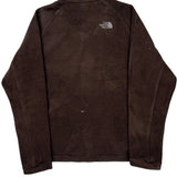 The North Face Fleece Jacket - XL Brown Polyester