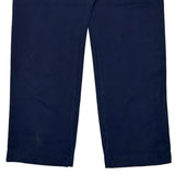 Lacoste Trousers - 34W 31L Navy Cotton