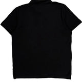 Kappa Polo Shirt - XL Black Cotton