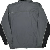 Reebok Windbreaker - XL Gray Polyester