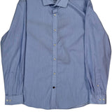 Tommy Hilfiger Slim Fit Shirt - XL Blue Cotton