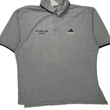 Delaware Odp Staff Adidas Polo Shirt - XL Grey Cotton