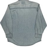 Levis Denim Shirt - Large Light Wash Cotton