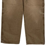 Unbranded Carpenter Trousers - 38W 30L Brown Cotton