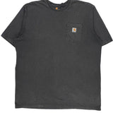 Carhartt T-Shirt - 2XL Gray Cotton