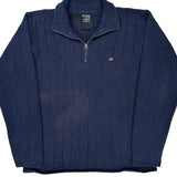 Polo By Ralph Lauren 1/4 Zip - 2XL Navy Cotton