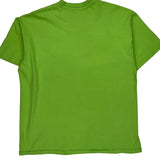 Fiesta Hanes Single Stitch T-Shirt - XL Green Cotton