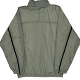 Reebok Windbreaker - XL Gray Polyester