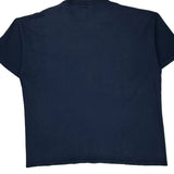 Cal Cru T-Shirt - 2XL Navy Cotton