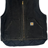 Carhartt Vest - Large Black Cotton