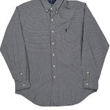 Blake Ralph Lauren Checked Shirt - Large Blue Cotton