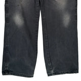 Dickies Carpenter Trousers - 33W 30L Black Cotton